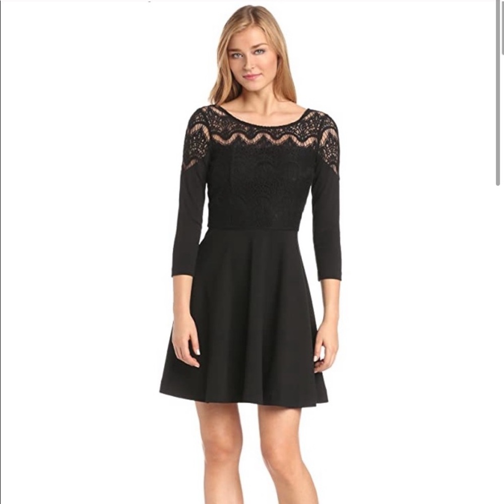 ‘Remmy’ Lace Fit and Flare